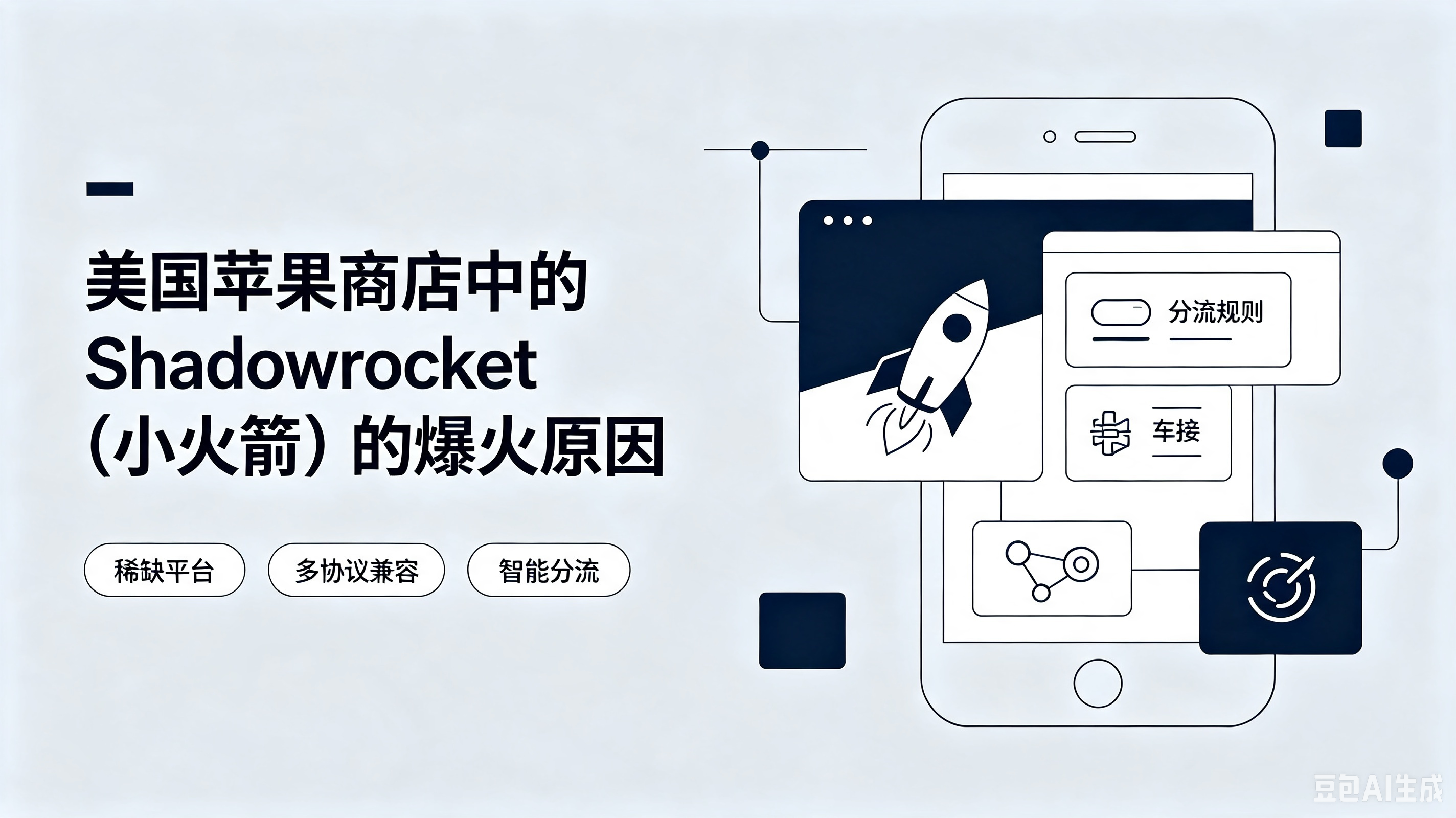 美国苹果商店中的Shadowrocket（小火箭）的爆火原因