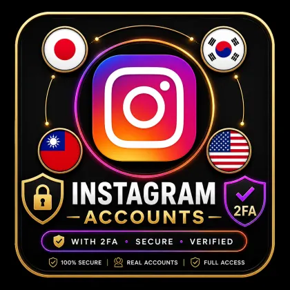 Instagram account with 2FA key